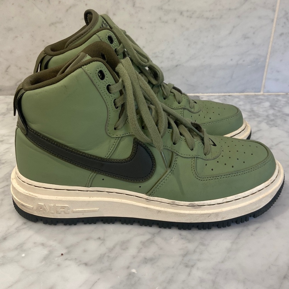 Nike Air Force 1 AF1 Boot Oil Green/Sequoia-Medium Olive
